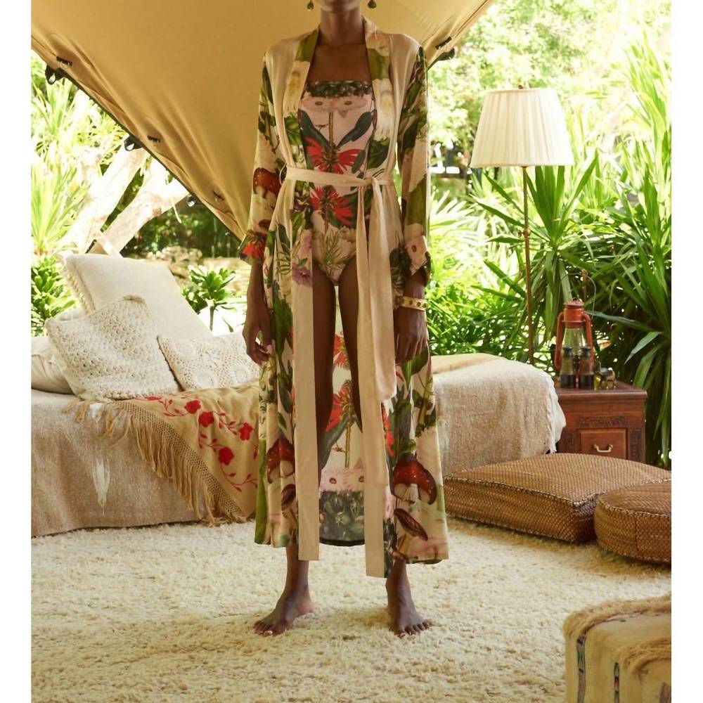 NEW CAROLINA K nico robe in medicinal plants - Picture 2 of 4